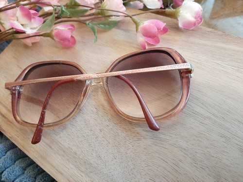 VINTAGE GUCCI GG 2309 97E Large Frames Sunglasses 130 Pink Red - Picture 4 of 18