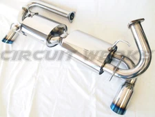 Circuit Werks Acura NSX Catback Xpipe Twin Muffler *Burnt Tips* Exhaust System