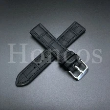 20-22 MM Silicone Rubber Leather Crocodile Watch Band Strap Fits For Luminox 