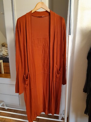 Tredy Strickjacke  Rostorange Grösse 3