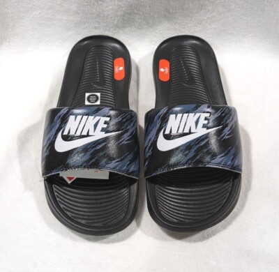 Nike Victori One Slide CN9678-009 Black/Pure-Platinum  Men\'s 13 Brand New NIKE VICTORI ONE SLIDE PRINT MEN main image 2