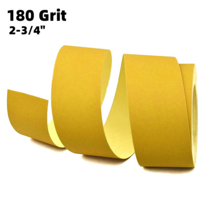 2-3/4'' Width 180 Grit Sticky Back PSA Self Adhesive Sanding Paper Sandpaper Roll