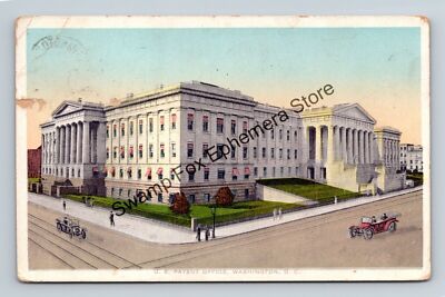 Postcard U.S. Post Office Washington D.C. White Border