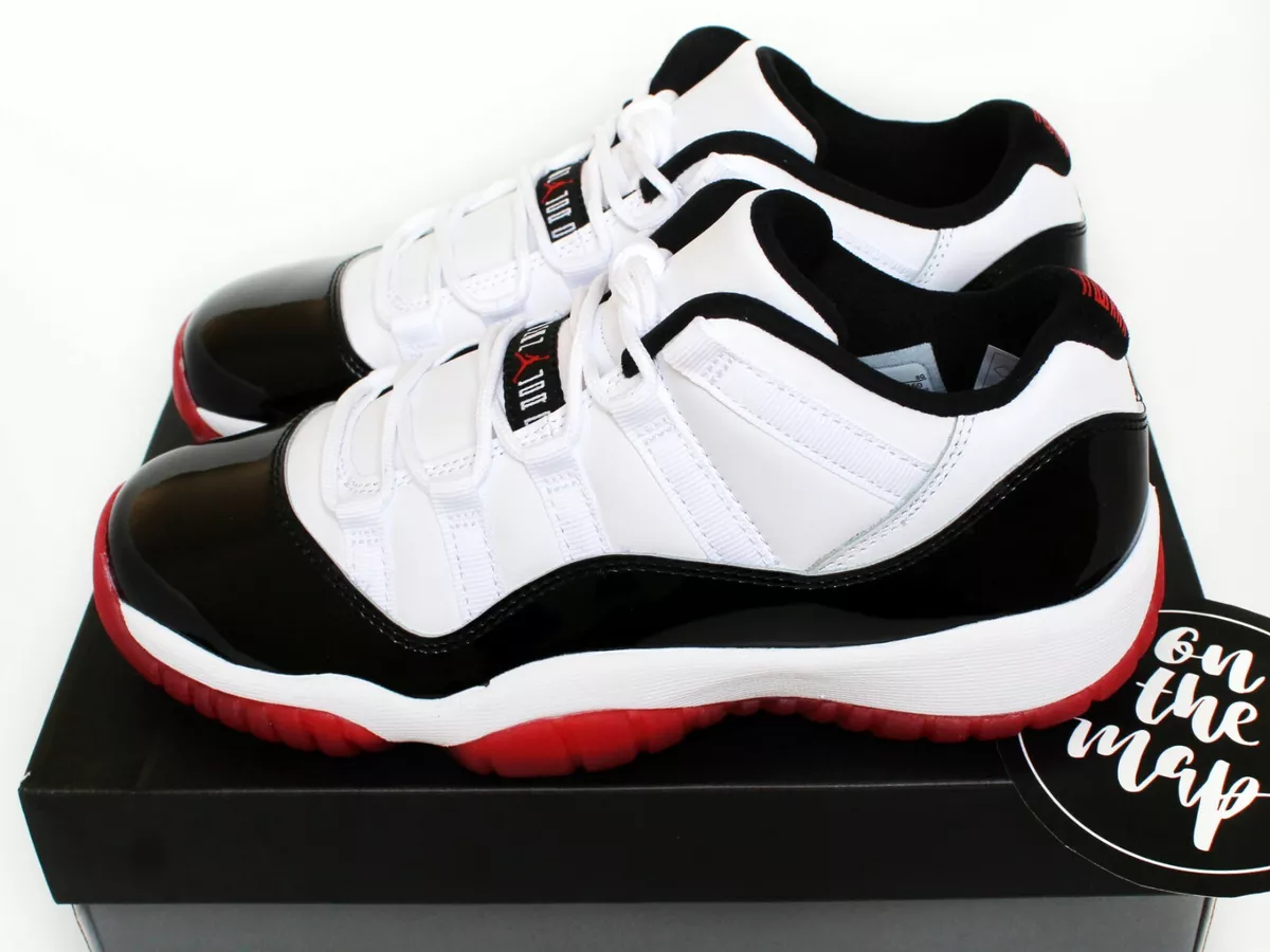 Air Jordan 11 XI Retro Low Concord Black Red GS 2020 UK 3 4 5 US New | eBay