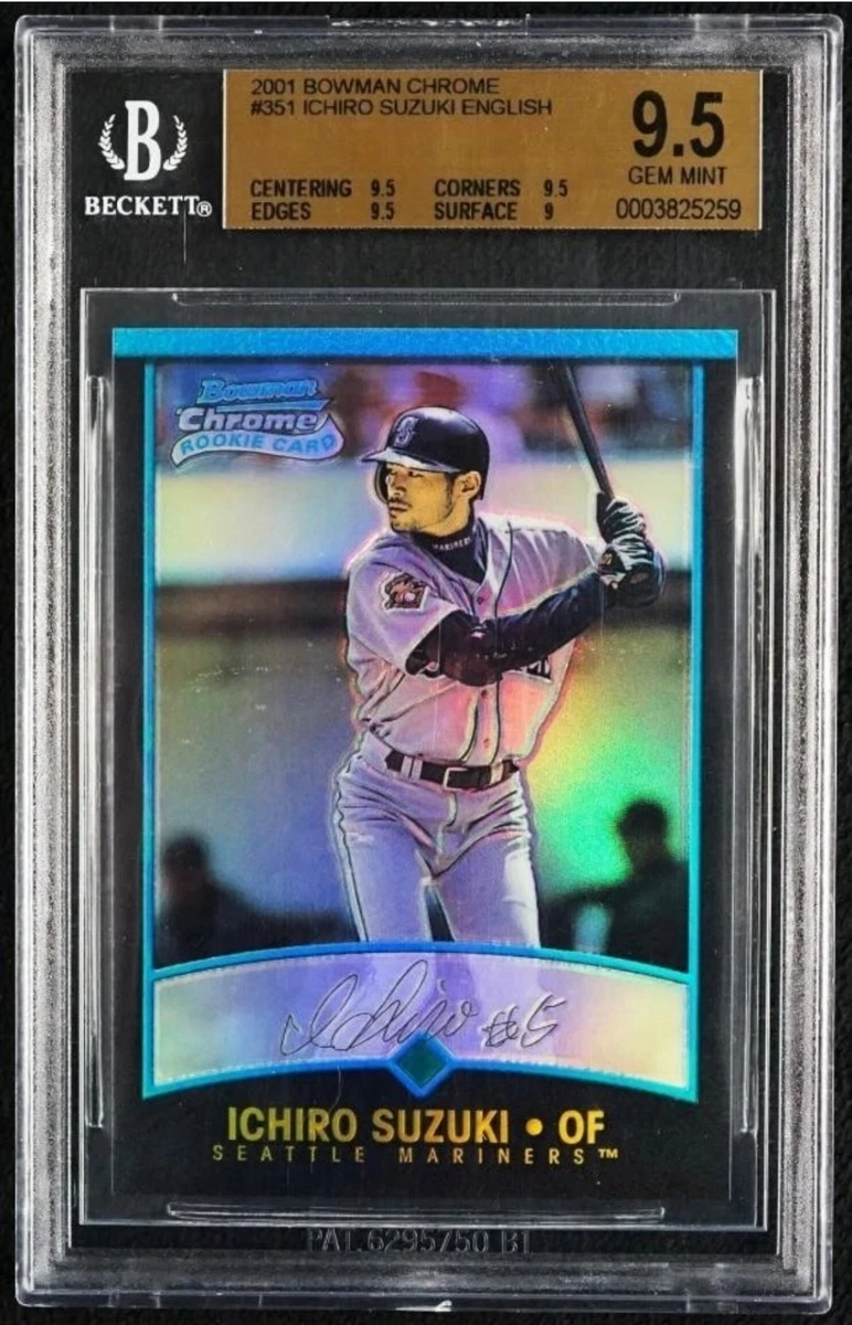 Bowman Ichiro Suzuki Rookie Baseball Sports Trading Cards