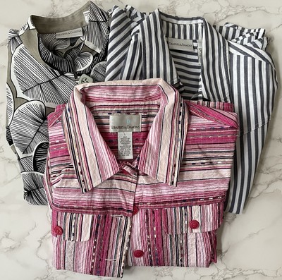 Lot of 3 Drapers & Damons Womens Tops Jacket Size Large