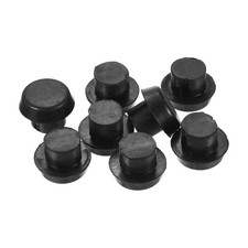 8Pcs Billiard Cue Bottom Cover Plugs     Rubber Protection Pad Pool Cue Acces...