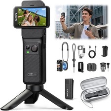 SJCAM C400pro  4K/30FPS Vlogging Camera & Wireless Mic Action Camera Touchscreen