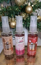 Bath and Body Works Hand Sanitizer Spray Candy Apple, Gingerbread, Milkbar