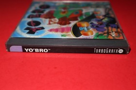 YO BRO FOR TURBOGRAFX 16 TG-16 IN CASE WITH INSTRUCTIONS!