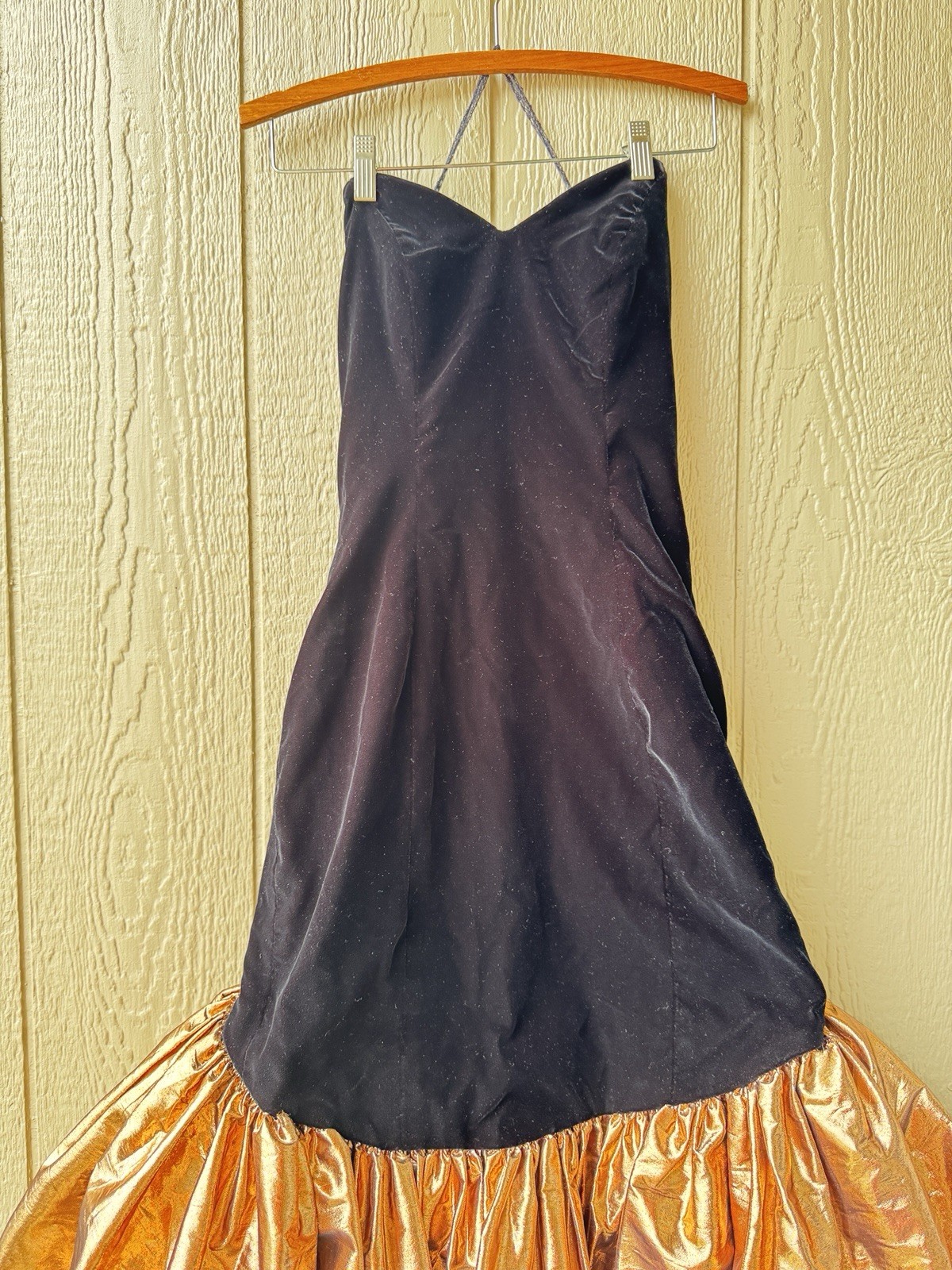 80s prom dress black Vtg 90s Velvet Tulle & Gold Lame… xmas gift Sky Blue Bridesmaid Dress Size:14 US Women (11 AU/UK) which means would be