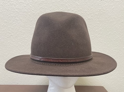 Stetson Cromwell Brown Hat Crushable Wool