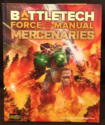 Battletech ~ Force Manual Mercenaries ~ New ~ OEJ
