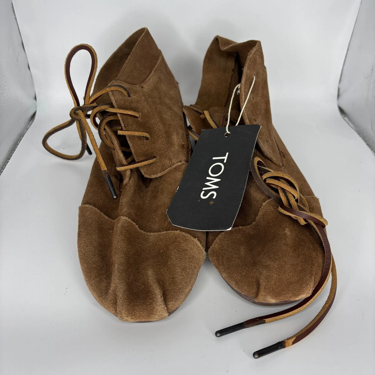 TOMS Boots Mens Size 9 Fremont Suede Chukka Ankle Casual Comfort Lined Shoes TOMS Chukka Waterproof Brown Leather Lace-Up MENS BOOTS SIZE  main image 4