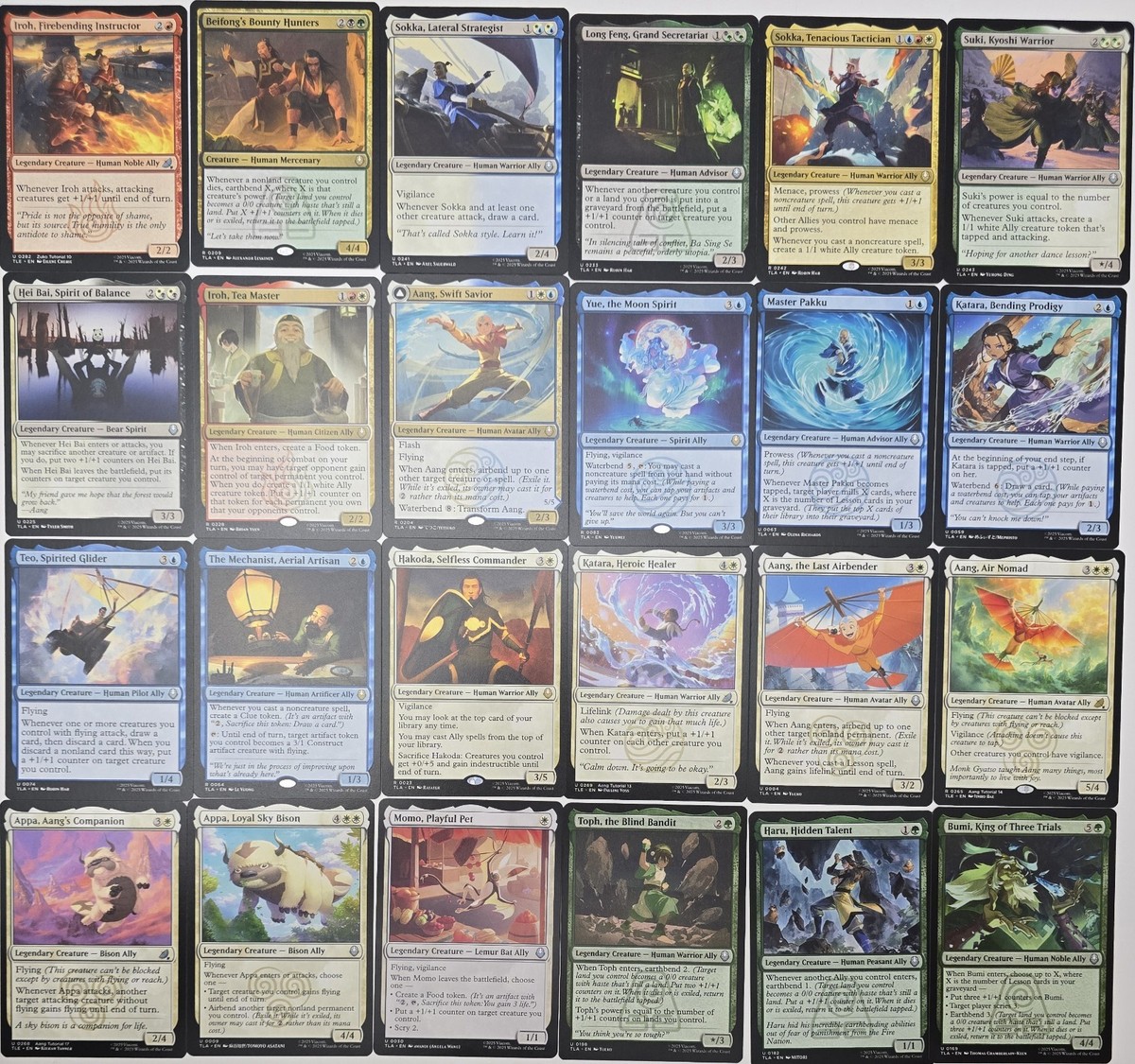 avatar the last airbender mtg commander deck MTG Avatar Aang Commander Deck –MASTER ALL 4 ELEMENTS EDH Custom Build 🔥🌊  🌪🪨