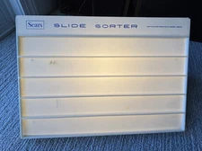 Vintage Sears Illuminated Slide Sorter No. 9905 Tested Works