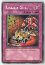 Yugioh - Reckless Greed SD7-EN031 1st Edition - Structure Deck: Invincible Fortr