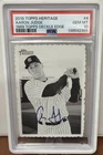 Aaron Judge *PSA 10* 2018 Topps Heritage 1969 Deckle Edge #4 Yankees MLB PSA 10