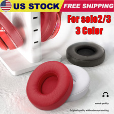 2pcs Replacement Ear Pads for Beats Dre Solo 2 Solo 3 Wireless / Wire Headphones