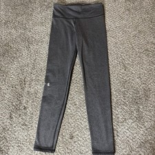 Under Armour ColdGear Women's Gray Compression Leggings SM/P/CH Athletic Pants