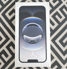 Apple iPhone 16 Pro Empty Retail Box w/ Insert Tray, White Lidded Packaging