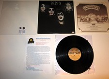 KISS S/T 6th 1977 Allen Zentz Master USA MINT ARCHIVE MASTER Ultrasonic CLEAN