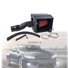 4 inch High Flow Cold Air Intake Kit w/ Heat Shield for Honda Civic 2016-2020