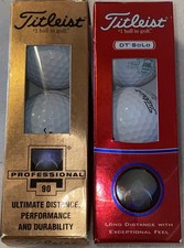 Titleist Professional 90 DT Solo Golf Balls 6 Balls Lot New Open Box Logo s