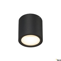 Schwarz Moderne Anbauleuchte Downlight Deckenlampe 2000-3000K 780Lm IP20 100°