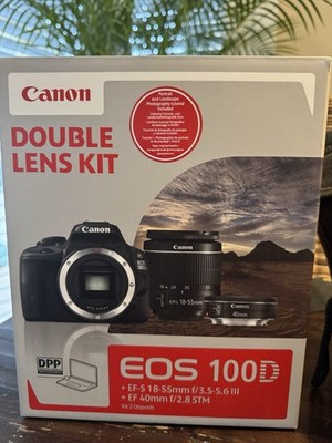 Canon EOS 100D Kit inkl. 2 Objektiven und Zubehörpaket * TOP *
