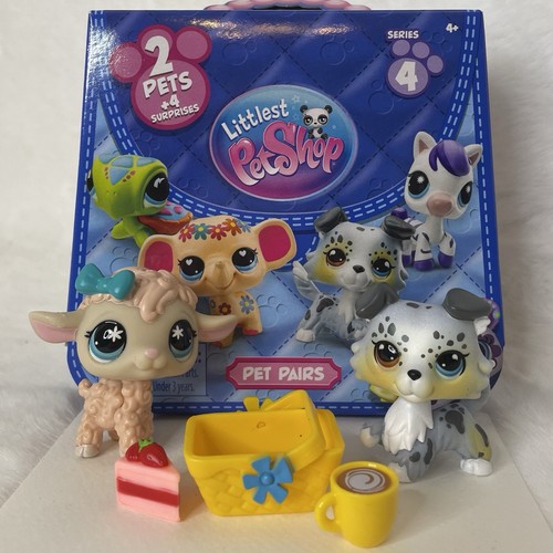 LITTLEST PET SHOP LPS Gen 7 G7 Pet Pairs Timber Wolf Rockin' Sushi #20 #24 Dog EUR 39,50 - FR