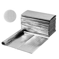 VEVOR Double Reflective"sulation Sheet,16PCS Double-Sided Aluminum Foil Radian