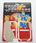 1986 G1 Transformers Ramhorn CARDBACK ONLY - Vintage
