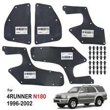 5X for Toyota 4Runner 96-02 RUBBER Splash Shields Inner Fender Liner Apron Seals