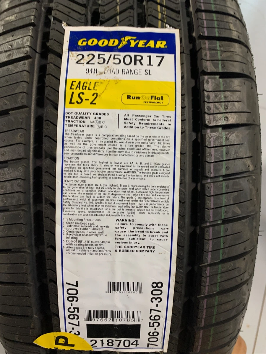 Goodyear 225/50/17 All Season Tires for sale | eBay
