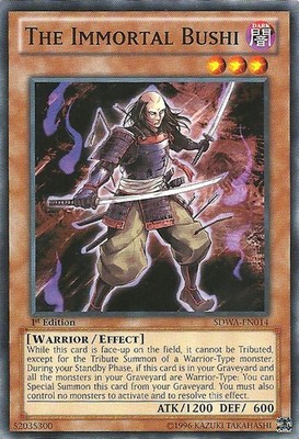 The Immortal Bushi - SDWA-EN014 - Common - 1st Edition - Damaged