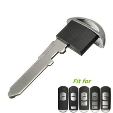 New Insert Smart Key Blank Blade Fob Emergency For Mazda 3 5 6 CX-5 MX-5 Miata