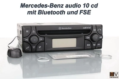 Mercedes-Benz Bluetooth Radio Audio 10cd Alpine MF2910 FSE W208 W210 W463 W163 - Bild 1 von 4