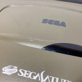 SEGA Saturn Console Gray HST-3210 w/ Controller, Cables & Virtua Fighter2 Tested