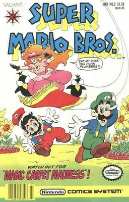 Super Mario Bros. (2nd Series) #2 VG; Valiant | low grade - Nintendo Princess Pe