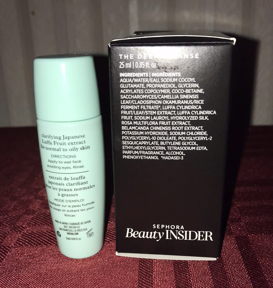 TATCHA The Deep Cleanse AND The Water Cream 2 Piece Travel-Sample Set NEW - Image 4 of 4