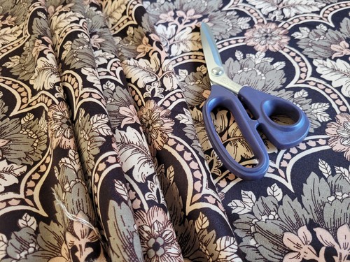 SANDERSON SELTEN VINTAGE PEGASUS BAUMWOLLE SATIN Stoff 2,6 m NEUE KUNST - Bild 6 von 23
