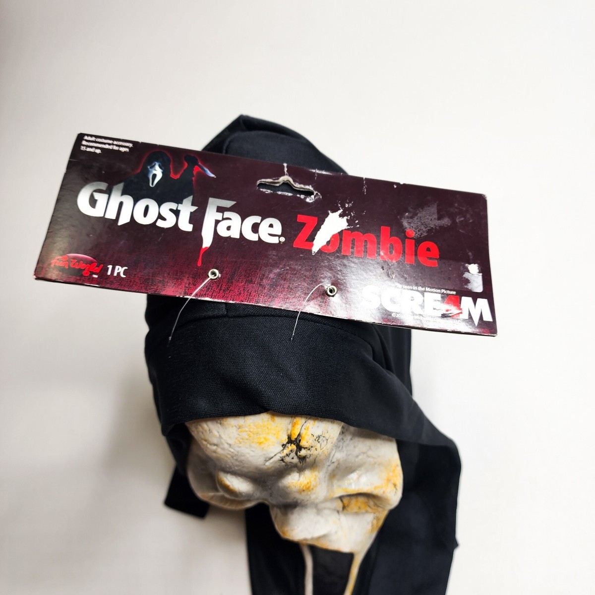 Ghost Face Zombie Scream 4 Mask 2010 Fun World Ghostface