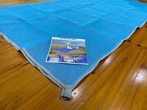 Sand Free Beach Mat Blanket Sand Proof Magic Sandless Sand Dirt & Dust VIC - Picture 2 of 14