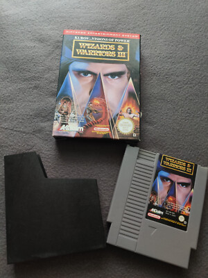Wizards & Warriors III 3: Kuros: Visions of Power (Nintendo NES) - Spiel - Game