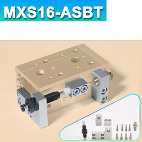 MXS16 Cylinder Rail Slide Platform Air cylinder Double Action 16mmBore40mmStroke - Picture 26 of 28