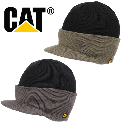 Caterpillar Visor Cap - Olive/Black