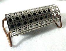 Vintage Sodering Iron Holder Base with Cage