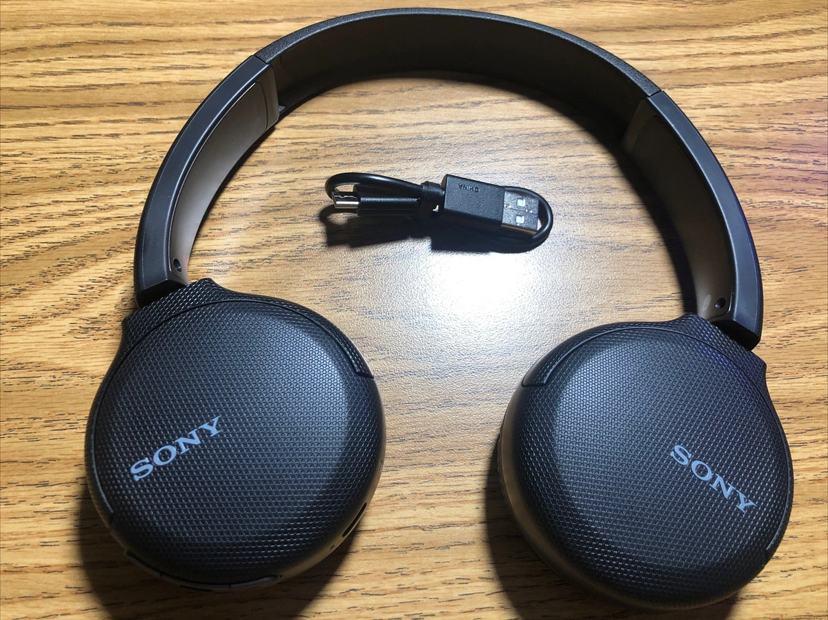 Sony WH-CH510 Wireless On-Ear Bluetooth Headphones-Black- WHCH510  NEW-OPEN-BOX