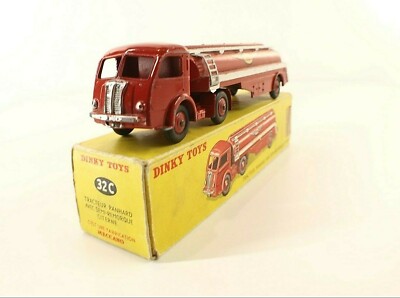 Camion Semi-citerne Dinky Toys Atlas #32CB Panhard Naphtex - Très Bon état, En Boîte, Occasion